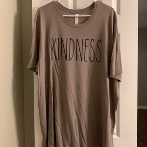 Bella Canvas Size 2XL “Kindness” Tee